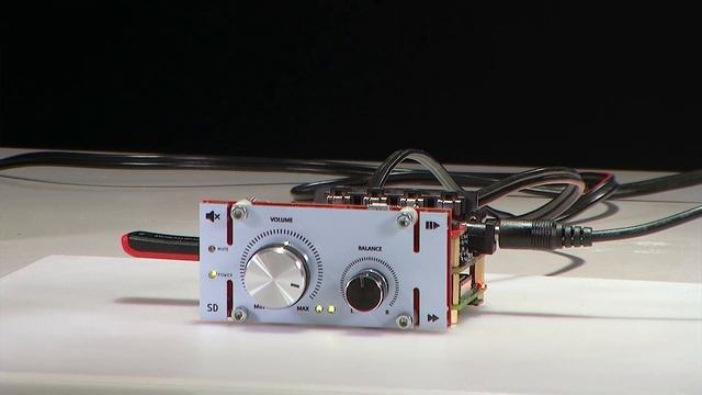Raspberry Pi with HiFi-Pi #3 digital amplifier, 2x60W SSM3582x2 смотреть онлайн
