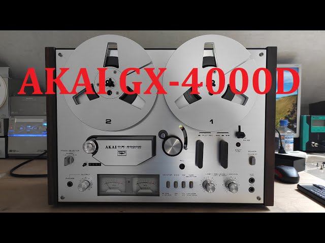 AKAI GX-4000D.  Привожу в чувства очередного малыша из Краснодара. Начало и конец.