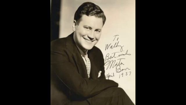 Morton Bowe - Thine Alone (U.S. radio, "The Jack Pearl Show", 1937) смотреть онлайн