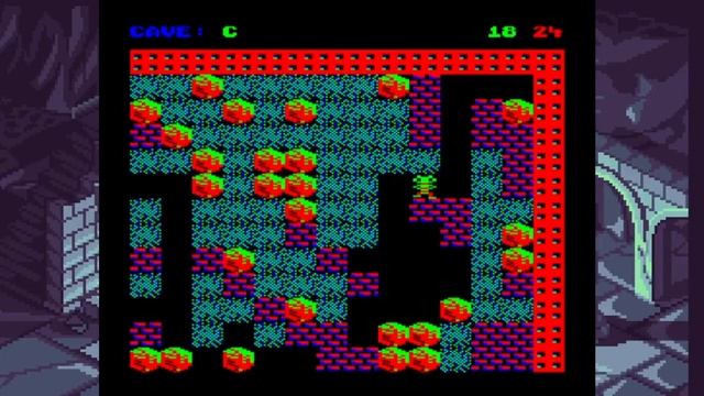 Boulder Dash на БК0010 порт оригинала с Atari 8bit