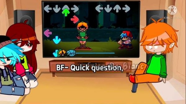 FNF React To VS Ben Drowned Mic Of Time // FNF Mod // Creepypasta // Friday Night Funkin //