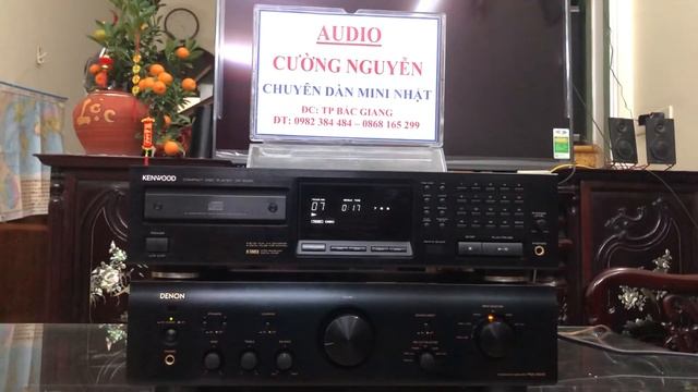 Bán đầu CD kenwood DP 5020 và âm ly denon PMA 390AE , Ae cần Lh e Sđt Zalo 0982384484 смотреть онлайн