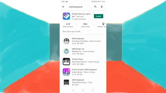 How to turn your Android phone into a Windows midi keyboard смотреть онлайн