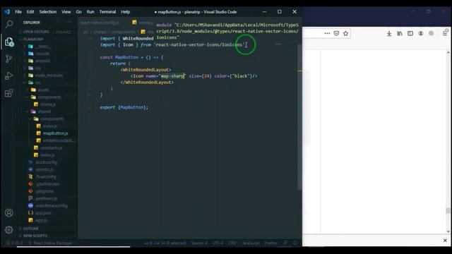 session4: Creating the component "map button" смотреть онлайн
