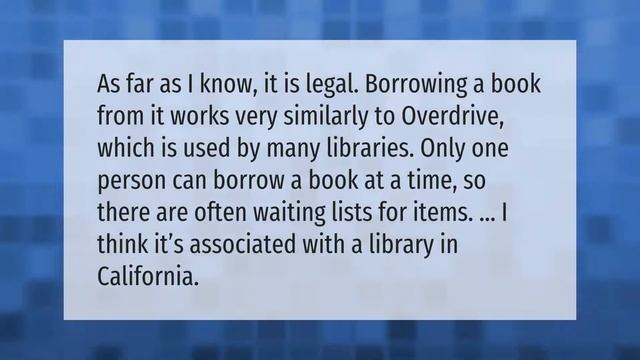 Is open library safe? смотреть онлайн