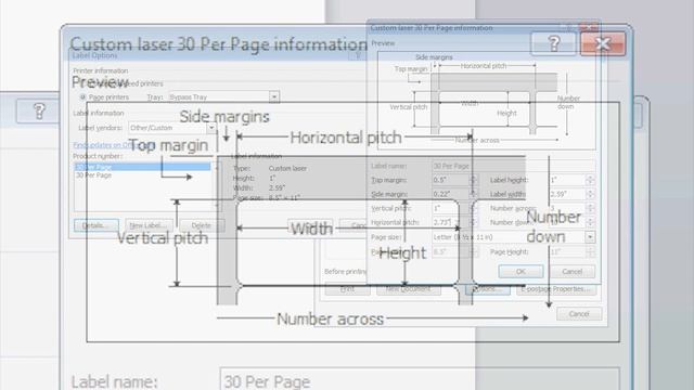 How To Make Custom Label Templates In Microsoft Word смотреть онлайн