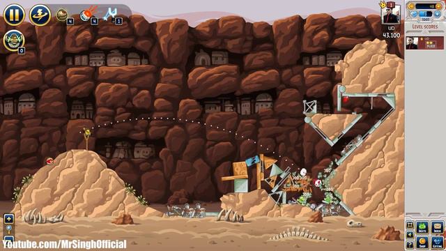 Angry Birds Star Wars - Facebook Tournament Week 2 Level 4 Walkthrough Highscore Star Wars Level 4 смотреть онлайн