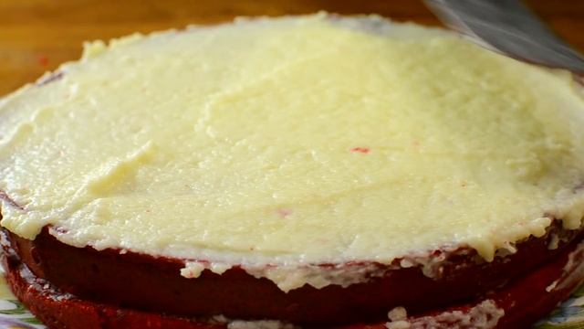 Торт "КРАСНЫЙ БАРХАТ" Шикарный и Оочень Вкусный | Red Velvet Готовить просто с Люсьеной смотреть онлайн