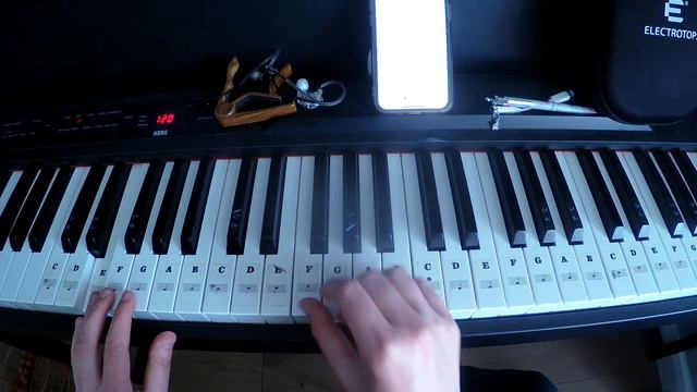 how to play teenage dream by Olivia Rodrigo piano tutorial смотреть онлайн
