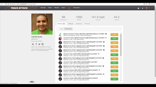 Creating a new account on Track Attack смотреть онлайн
