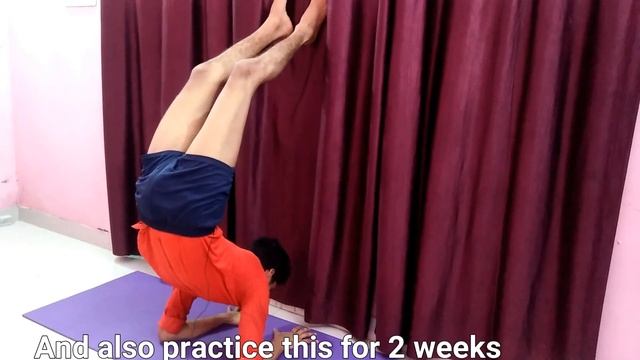 How To balance A FOREARM STAND step by step for bigginers in English / Hindi Substitile смотреть онлайн