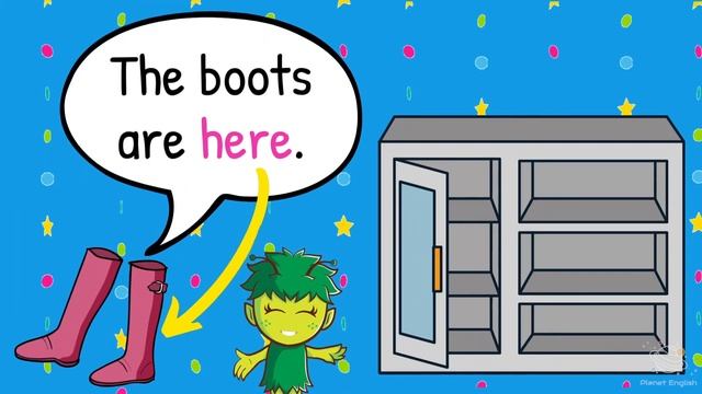 Easy How to use "Here" or "There" for Cambridge Kids Exams | Planet English смотреть онлайн