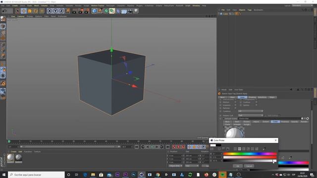 Cinema 4D - Sketch and Toon outline with alpha body смотреть онлайн
