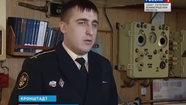 В Кронштадте журналистам показали учебно тренировочный корабль 1 го ранга «Перекоп» 24 января 2013 смотреть онлайн