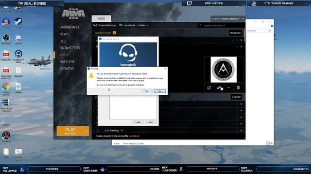 How To: Task Force Arrowhead Radio BETA Plugin Install 1.-1.0.334, TeamSpeak 3.6.0 смотреть онлайн