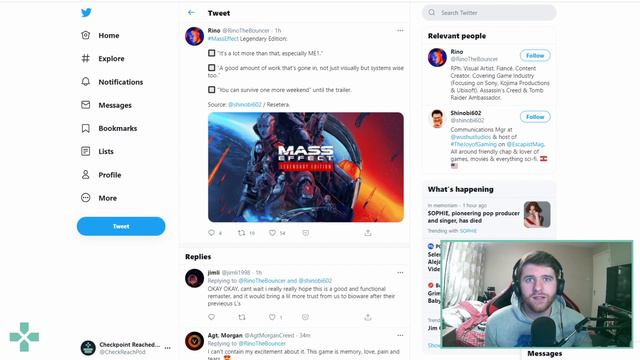 Mass Effect (ME) Legendary Edition Latest News & Rumours TRAILER Drops Next Week! +MORE INFO! смотреть онлайн