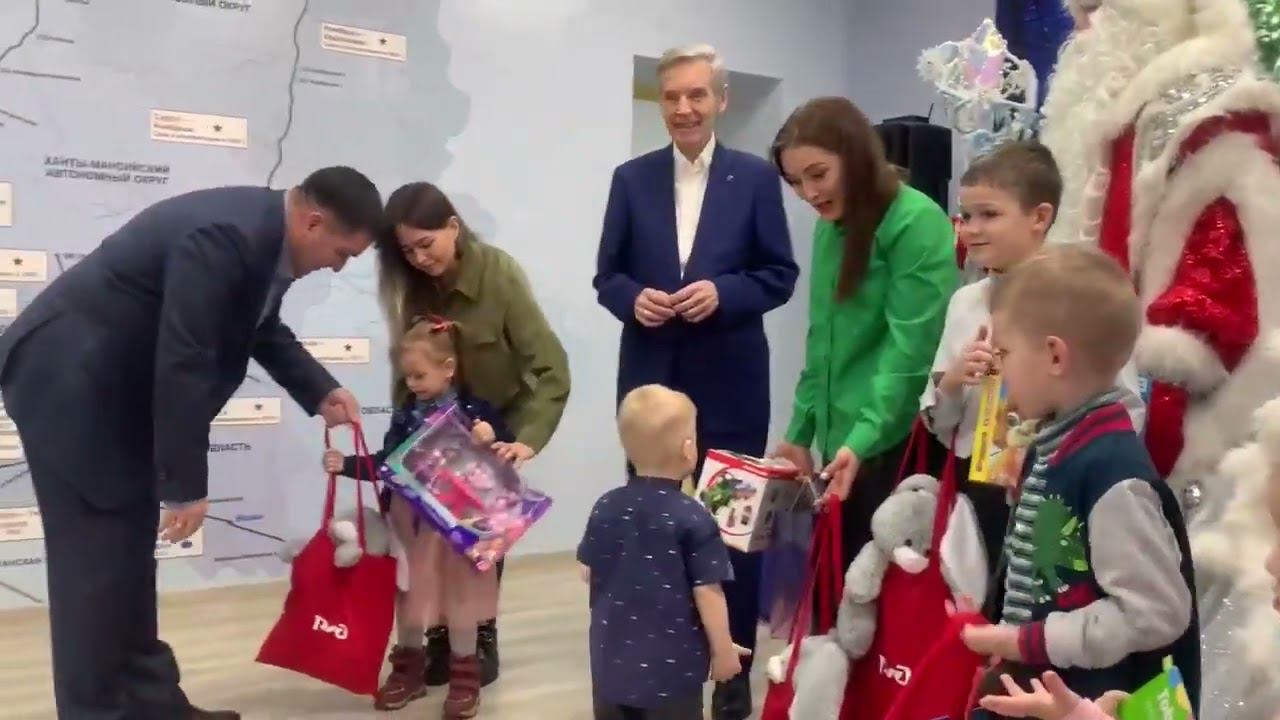 СвЖД: детский новогодний утренник в Тюмени смотреть онлайн