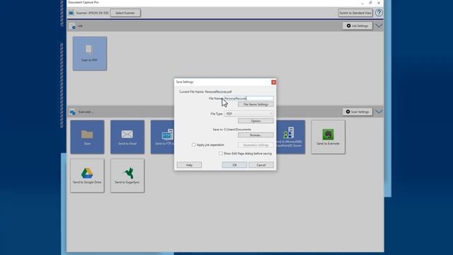 Epson Document Capture Pro: #2 Creating Searchable PDFs смотреть онлайн