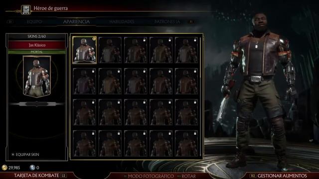Jax (Intros, outros, skins) - Mortal Kombat 11 смотреть онлайн