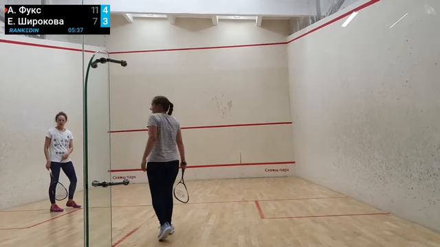 Анастасия Фукс vs Екатерина Широкова - Лига Пермского края. смотреть онлайн