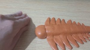 Лепим аномалокариса.