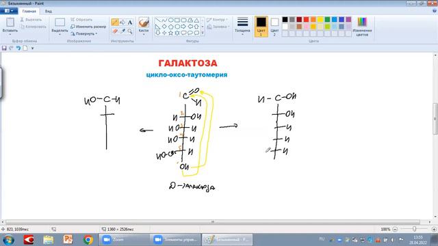 ГАЛАКТОЗА цикло-оксо-формы смотреть онлайн