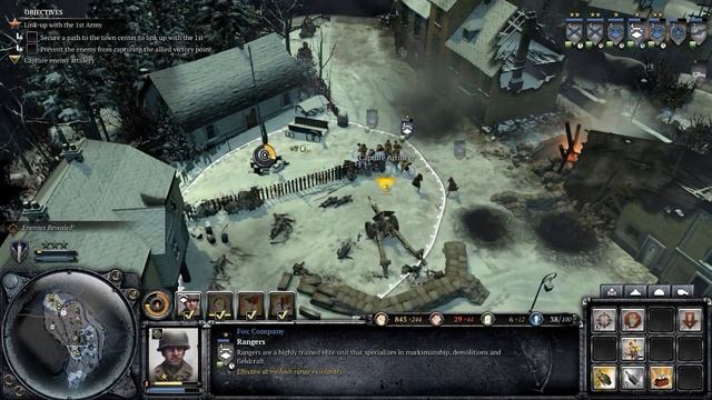 Company of Heroes 2 - Ardennes Assault Walkthrough #5 смотреть онлайн