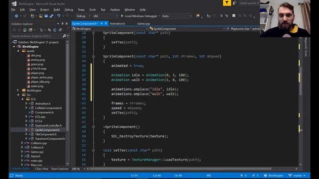 How To Make A Game #17 : Multiple Animations & Render Flipping : in C++ And SDL2 Tutorial смотреть онлайн