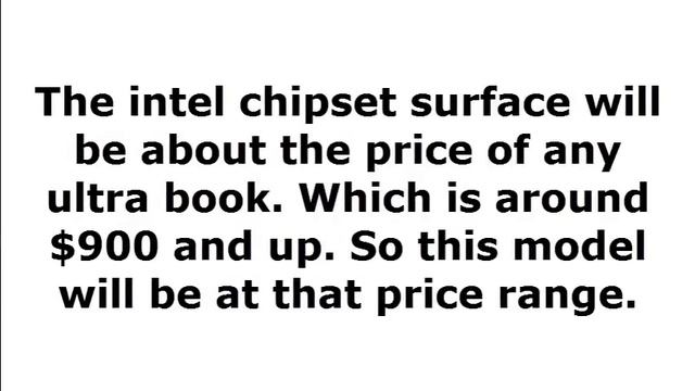 Microsoft Surface To Be Cheaper Then Ipad? Surface Will Have Two Models?