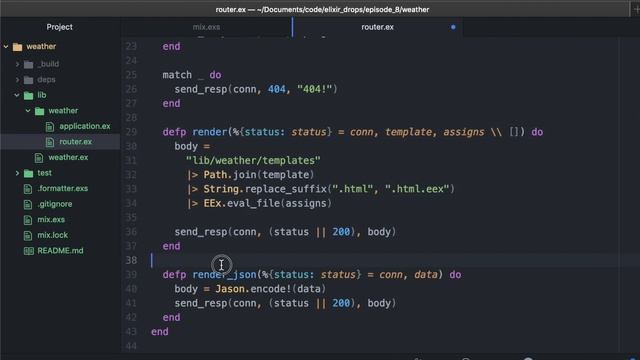 Build a Weather App with Elixir Plug смотреть онлайн