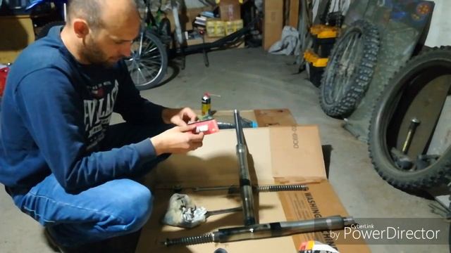 Замена сальников и масла в вилке. Ирбис ттр 250 А смотреть онлайн