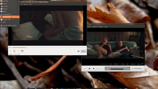 Ubuntu 10.10 Desktop Video Players смотреть онлайн