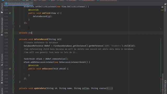 How to Delete Data From Firebase Database Android | Android Firebase Part 6 смотреть онлайн