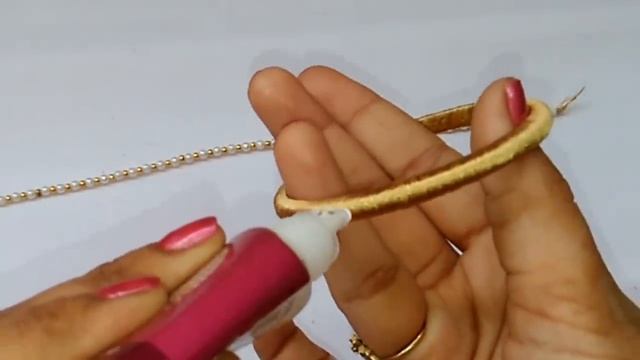 How To Make Pearl Bangles||Thread Bangles||Side Bangles..! смотреть онлайн