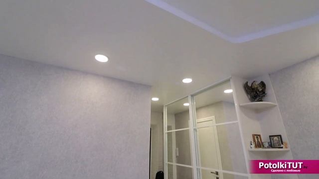 Двухуровневые потолки от компании PotolkiTuT смотреть онлайн