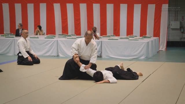 55-я Всеяпонская демонстрация айкидо (2017). Эцудзи Хории
