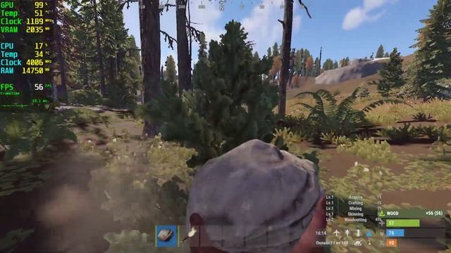 RUST GTX 750 Tİ - 1080p Low, смотреть онлайн
