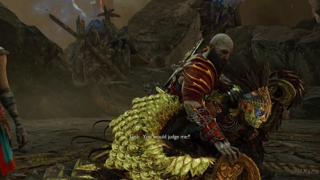 God of War Ragnarok - Gna Boss Fight (Valkyrie Queen) HARDEST BOSS смотреть онлайн