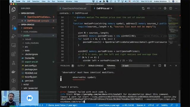 Hands-on workshop on Coinbase Price Oracle by Andrei Anisimov смотреть онлайн