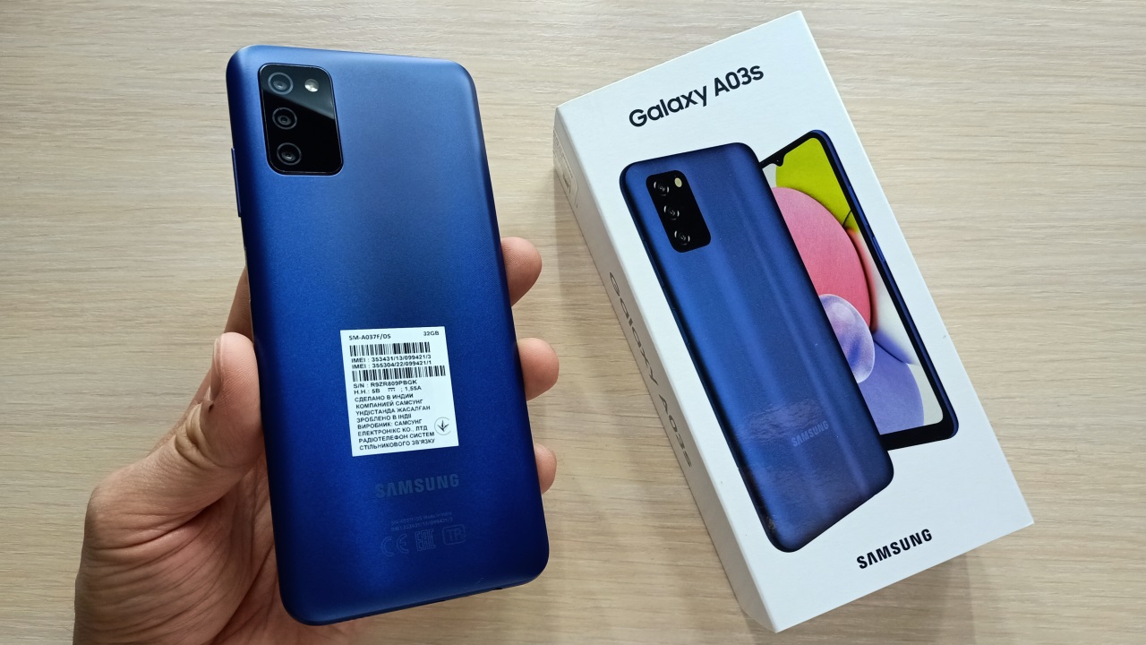 Обзор Samsung Galaxy A03s 3/32Gb ?