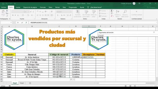 Buscar, reemplazar y sustituir valores | Microsoft Excel 2019 смотреть онлайн