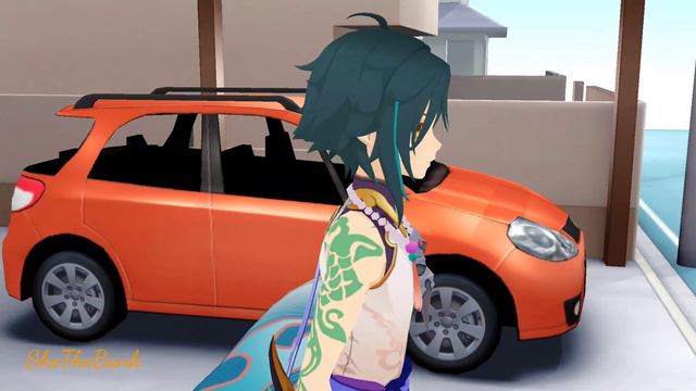 Sakura Miko roasts Xiao | Lamar roasts Franklin Meme | Genshin Impact MMD смотреть онлайн