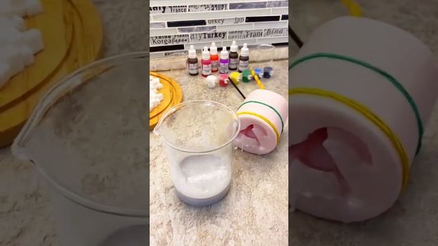 Мастер-класс по заливке мыла в силиконовой форме Дикий кот от Самоварочки смотреть онлайн