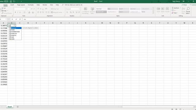 How to Generate Random Numbers in Excel Using the Rand Function смотреть онлайн