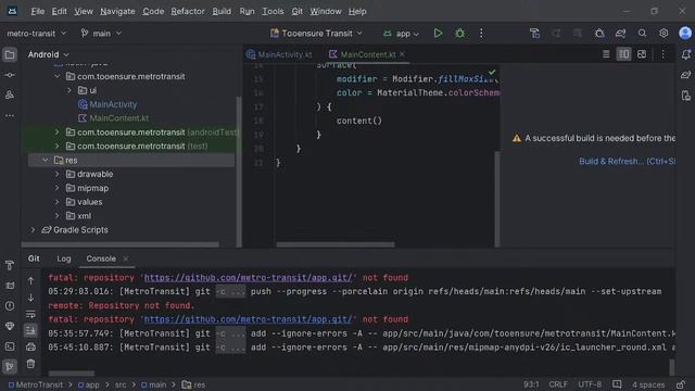 Introduction to the Metro Transit Mobile App Development смотреть онлайн