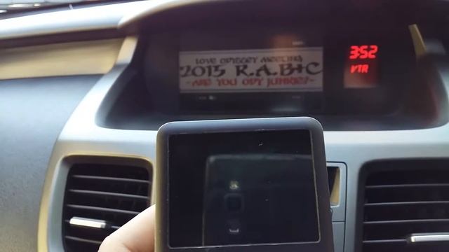 Ipod classic + штатная мультимедия Odyssey RB1 смотреть онлайн