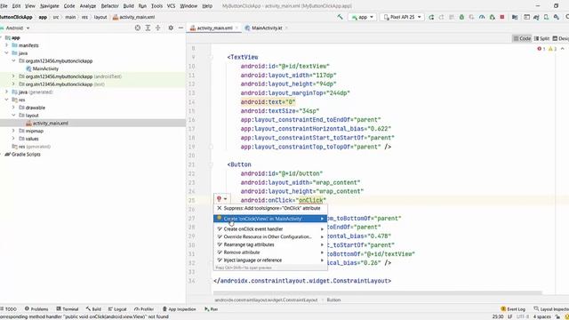 Kotlin Button Click Event | Android Studio Tutorial | 2023 смотреть онлайн
