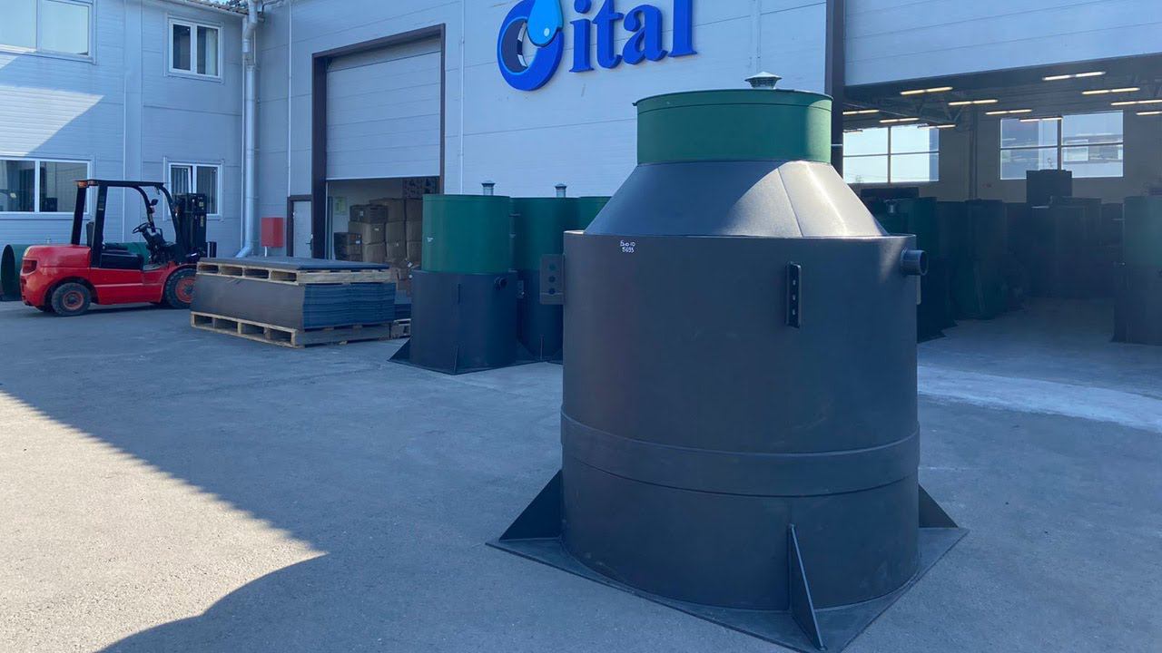 Септик ИТАЛ БИО. Установка септика Итал Био 8. Септик купить от производителя смотреть онлайн