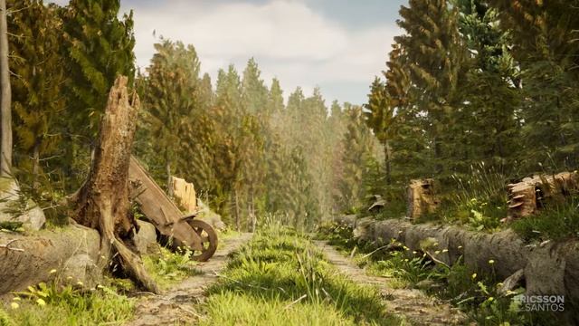 Forest Path - UE4 Environment Art смотреть онлайн
