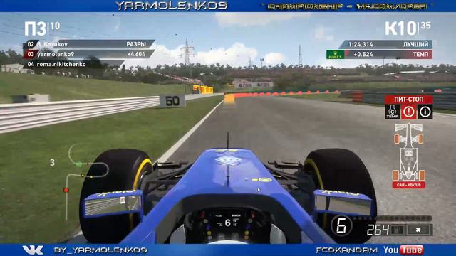 Formula 1 Open Сhampionship™. Гран-При Венгрии. Раунд 17 смотреть онлайн
